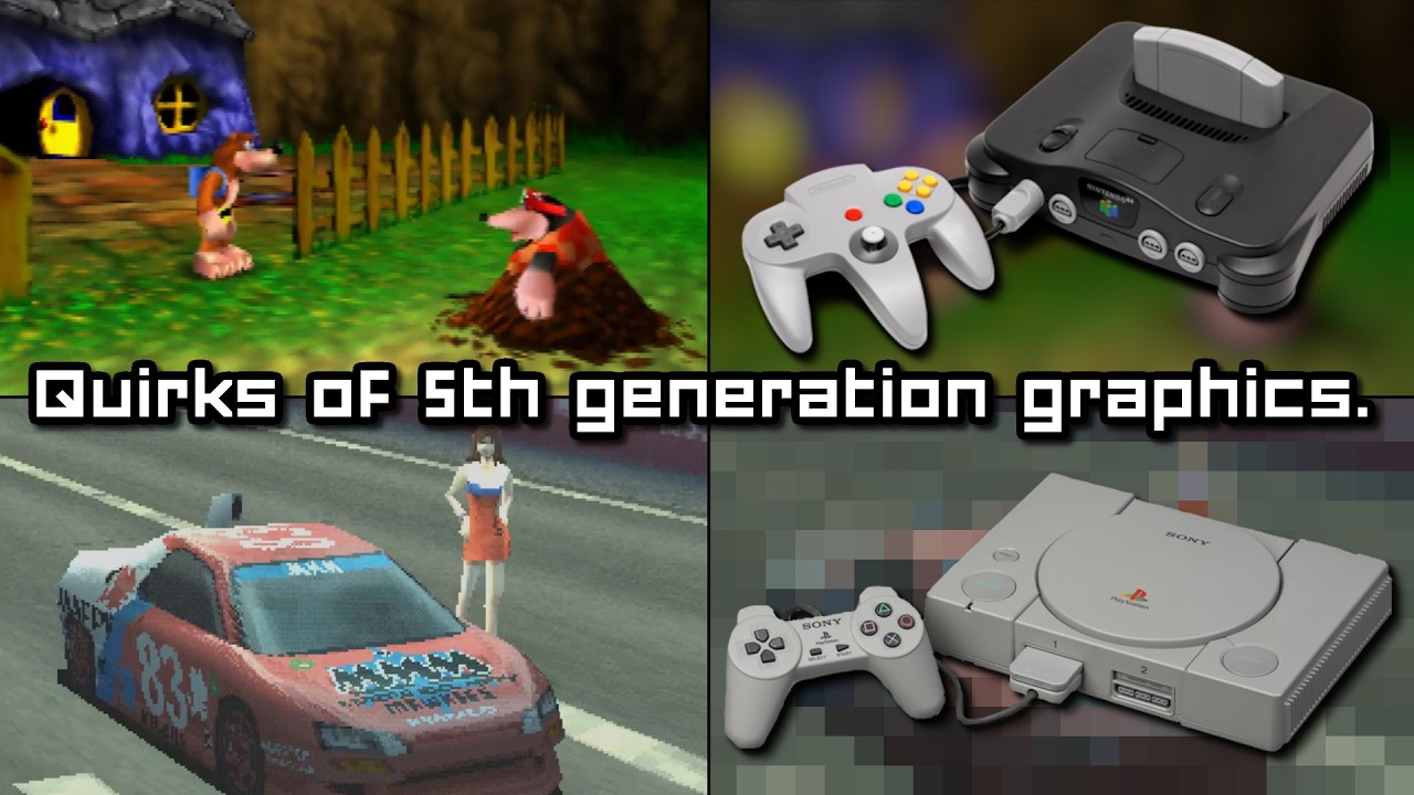 The quirks of 5th generation console graphics (PS1 / N64)