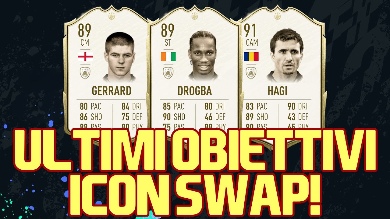 ULTIMI OBIETTIVI ICON SWAP GRUPPO 1 E I MIEI CONSIGLI FINALI