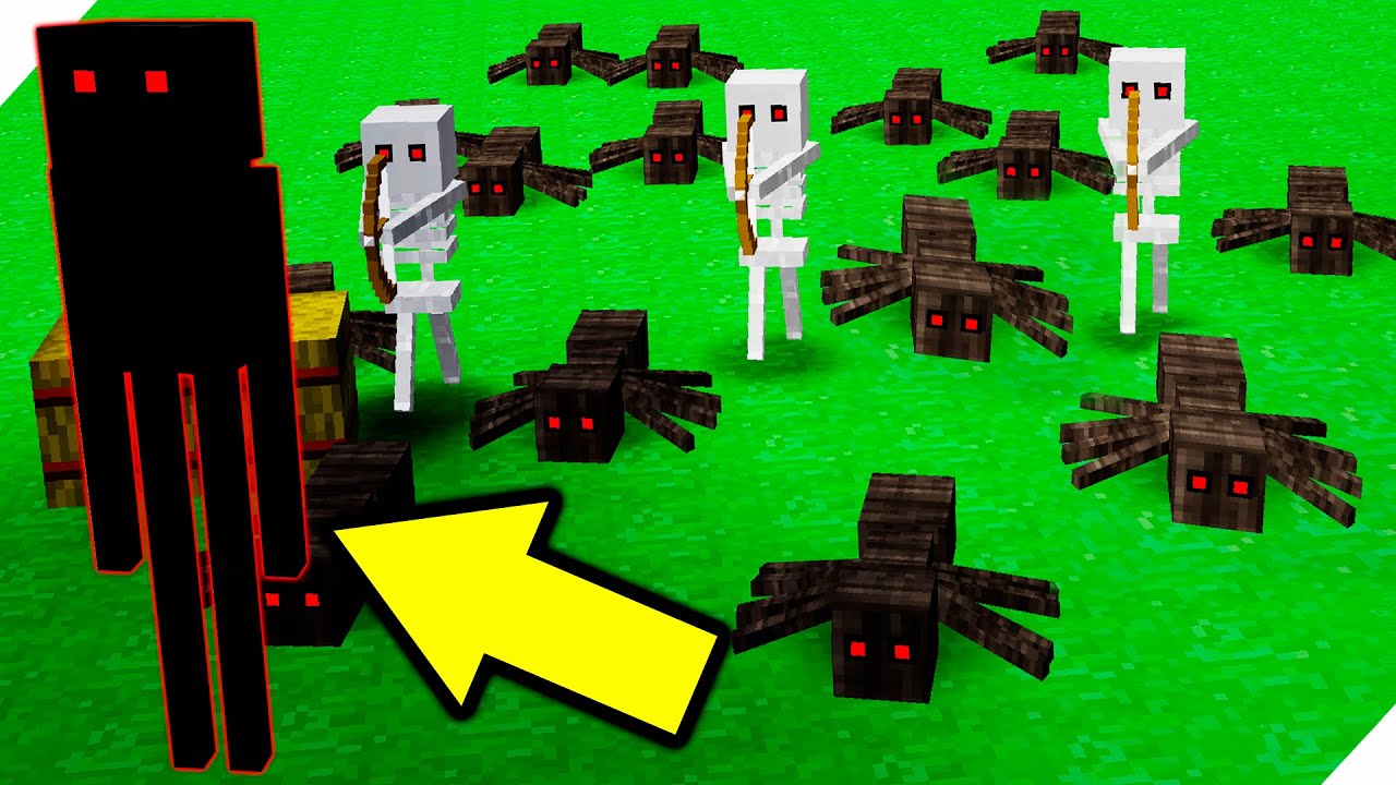 ПРО против Слендермен из майнкрафта. Craft Strategy - Battle Simulator! (Beta)