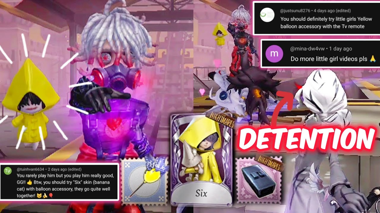 Waiting for DETENTION is an efficient late game STRATEGY 👌 Identity V Six Little Girl w/ Balloon