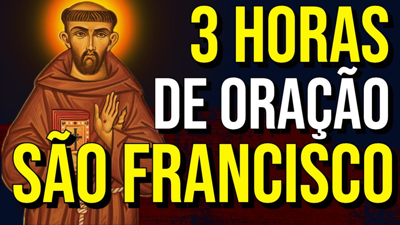 3 HORAS DE ORAÇÃO DE SÃO FRANCISCO DE ASSIS | OUÇA DORMINDO