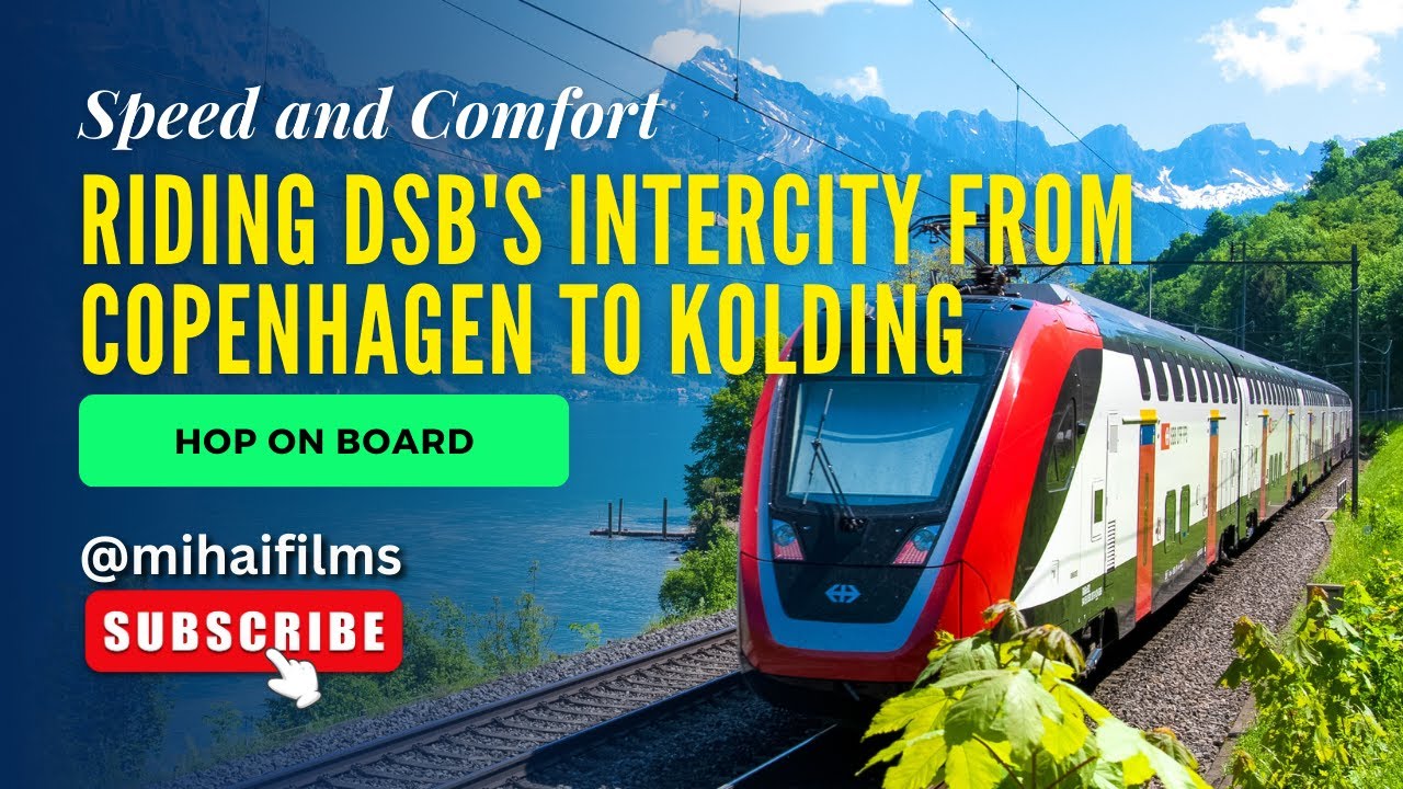 Speed and Comfort: Riding DSB's InterCity from Copenhagen to Kolding