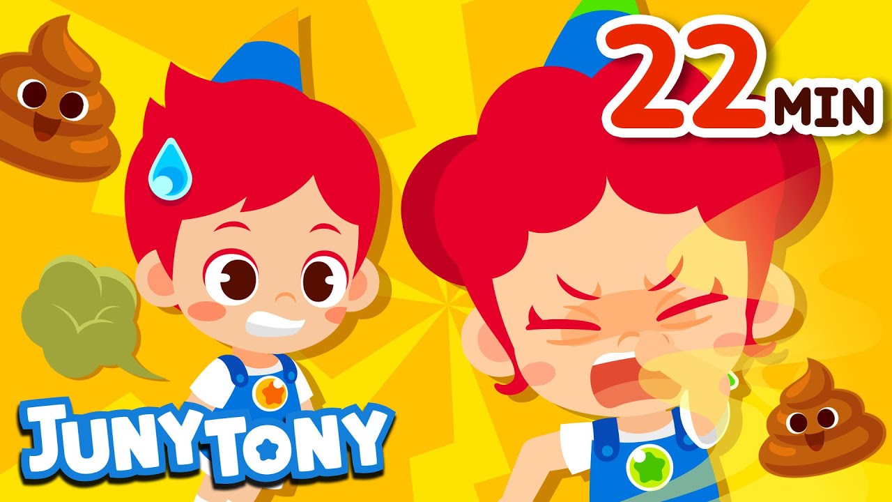 Funny Potty and Body Songs for Kids | Best Kids Songs | Preschool Learning Songs | JunyTony