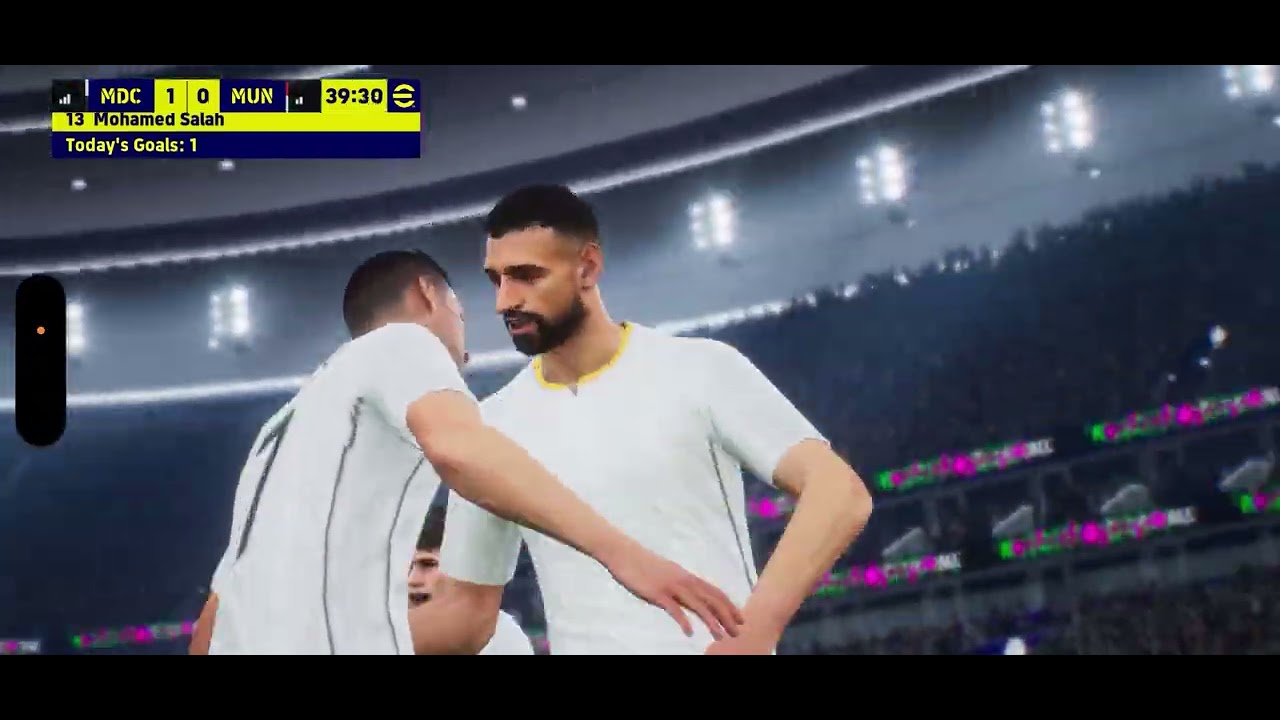 Efootball ￼￼ division  match Manchester United vs Real Madrid 0-1 ￼