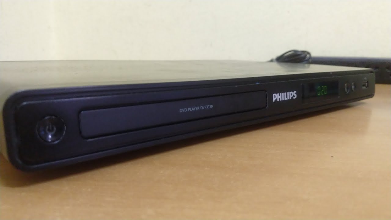 Teste Funcionamento DVD CD Player Philips DVP3320P serie 8960 completo