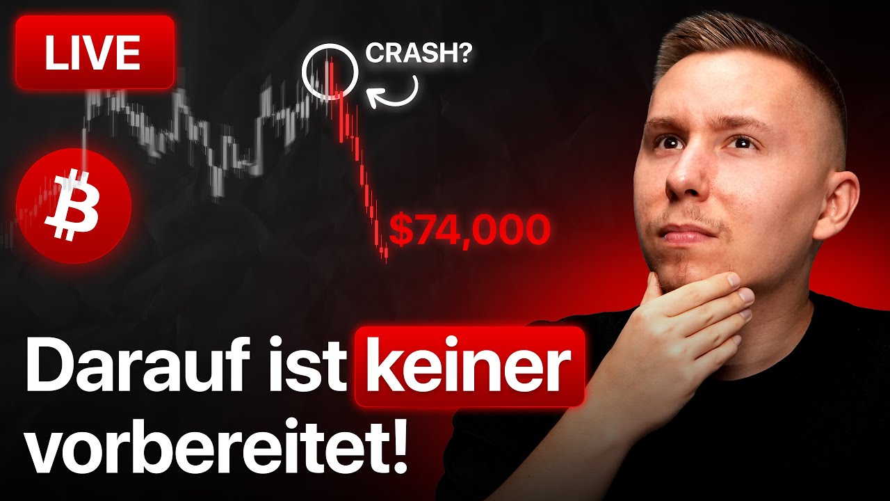 Bitcoin: So geht es weiter + Live Trading --- 🔴