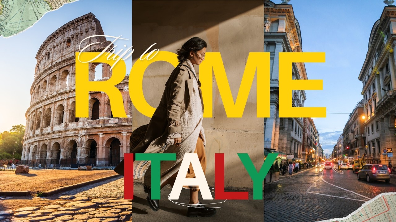 Rome in a Glimpse: The Eternal City 4K Walking video