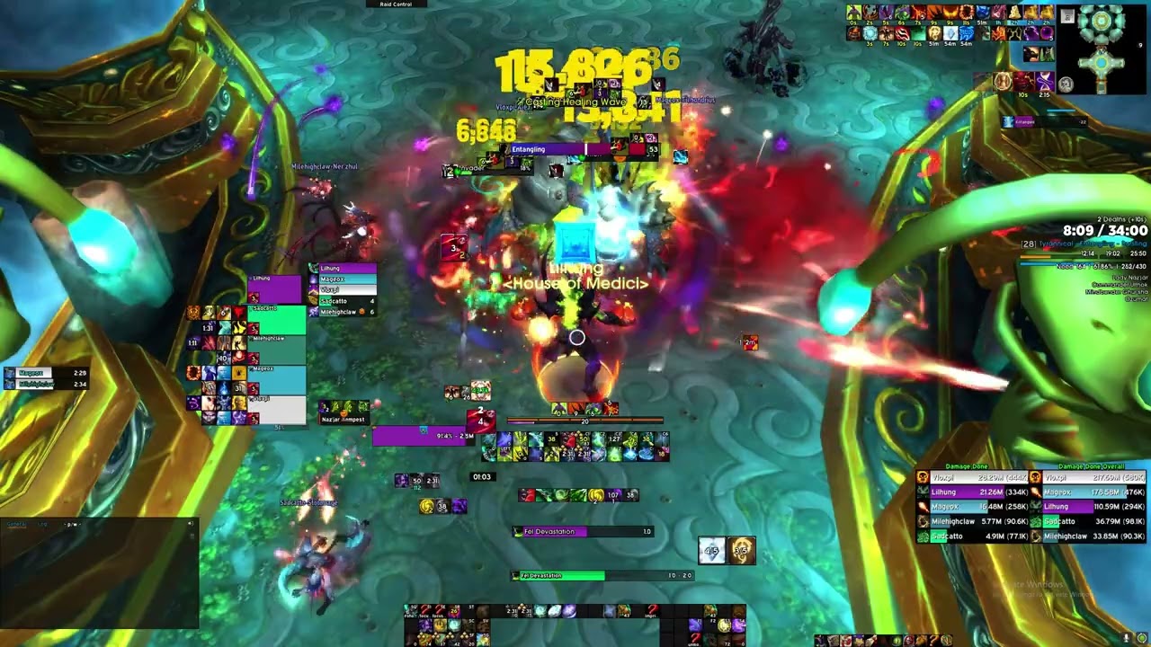Throne of the Tides +28 Tyrannical LILHUNG Vengeance DH!!