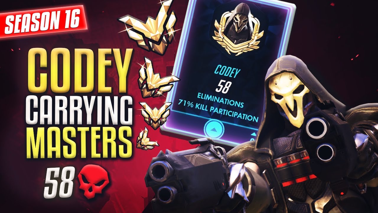How to CARRY MASTERS with REAPER ?! CODEY 58 ELIMS [S16 TOP 500]