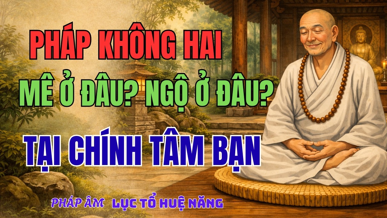 Pháp Không Hai – Mê Ngộ Tại Tâm | Pháp Âm Lục Tổ Huệ Năng