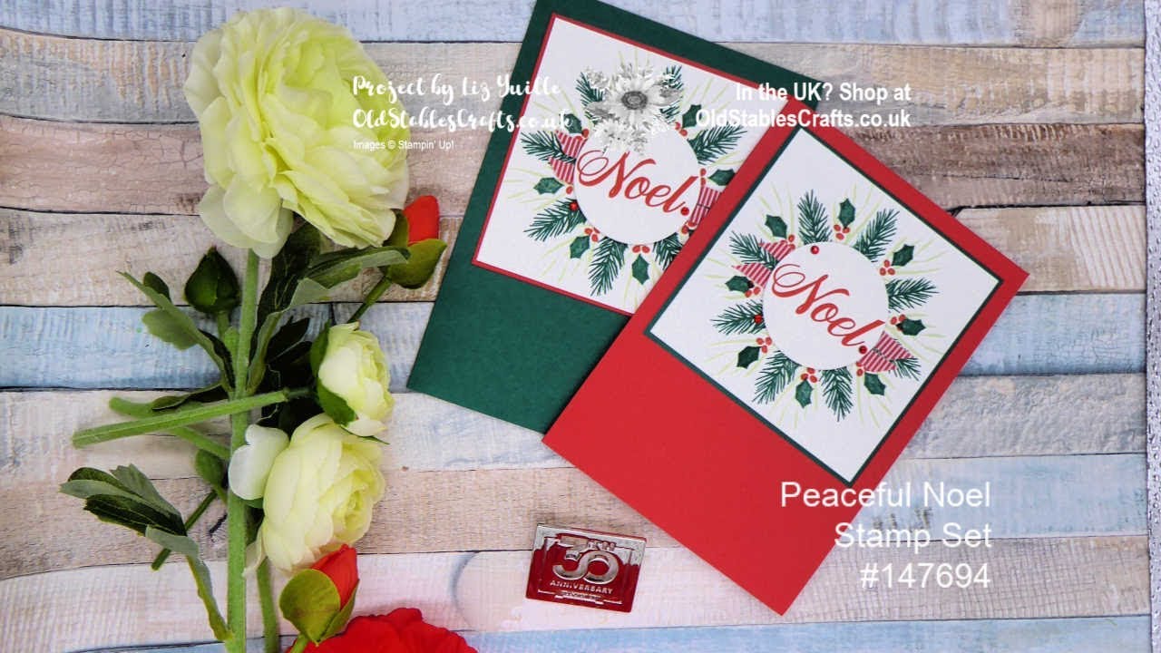 Peaceful Noel Wreath - Shaded Spruce and Poppy Parade