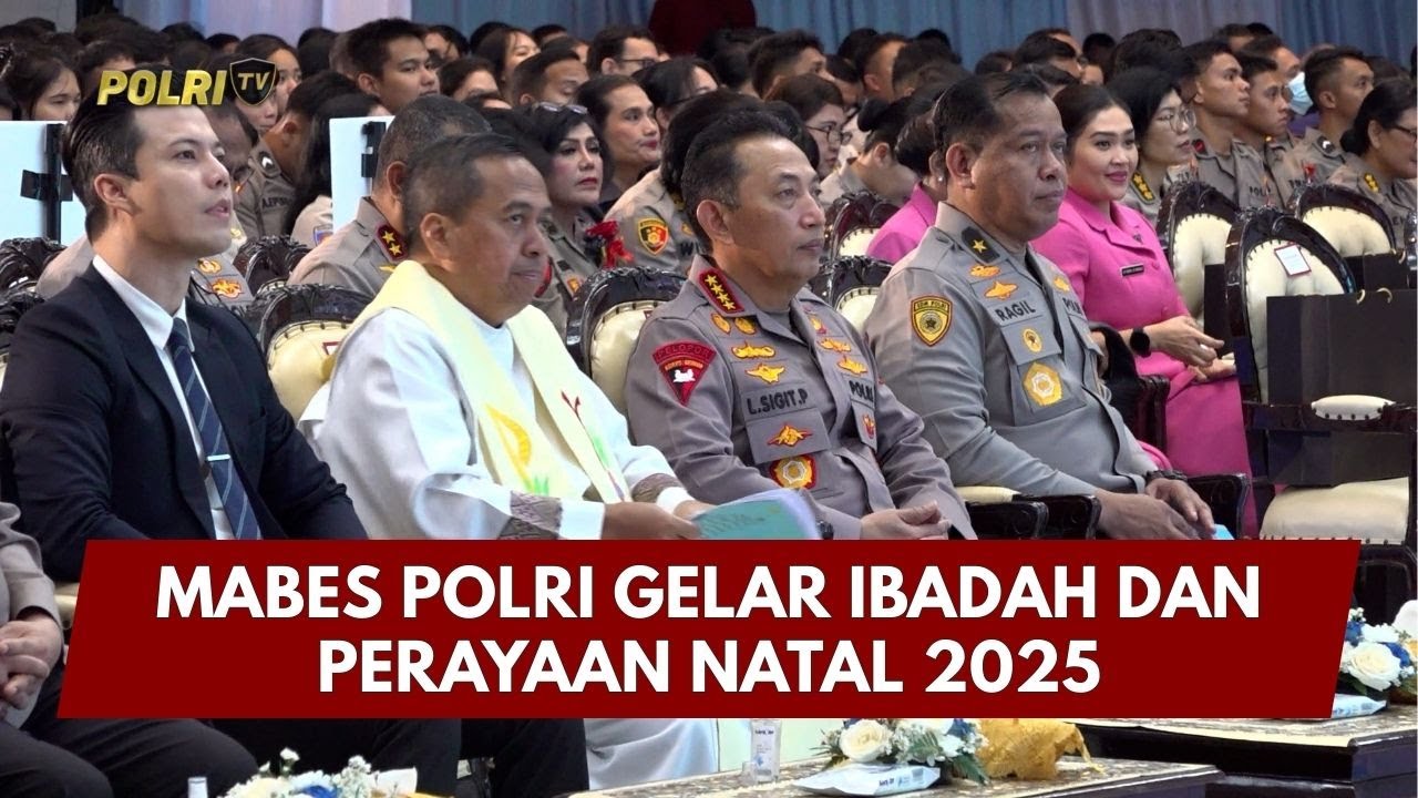 PRESISI UPDATE: MABES POLRI GELAR IBADAH DAN PERAYAAN NATAL 2025 22/01/26 (16.00)