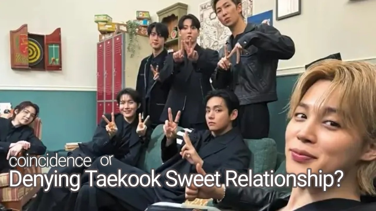 Taekook sweet relationship. Coincidence or 