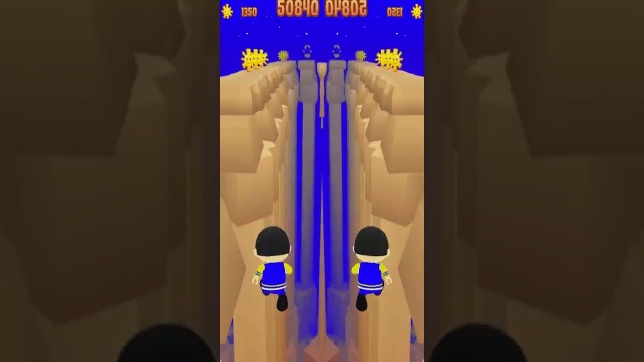TAG WITH RYAN ALL TWIN CHARACTERS LAVA FALLS DOWN SHORT GAMEPLAY