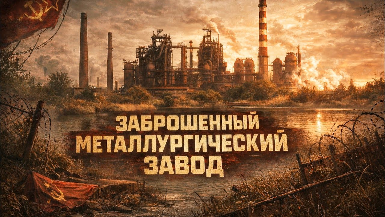 Заброшенный металлургический завод