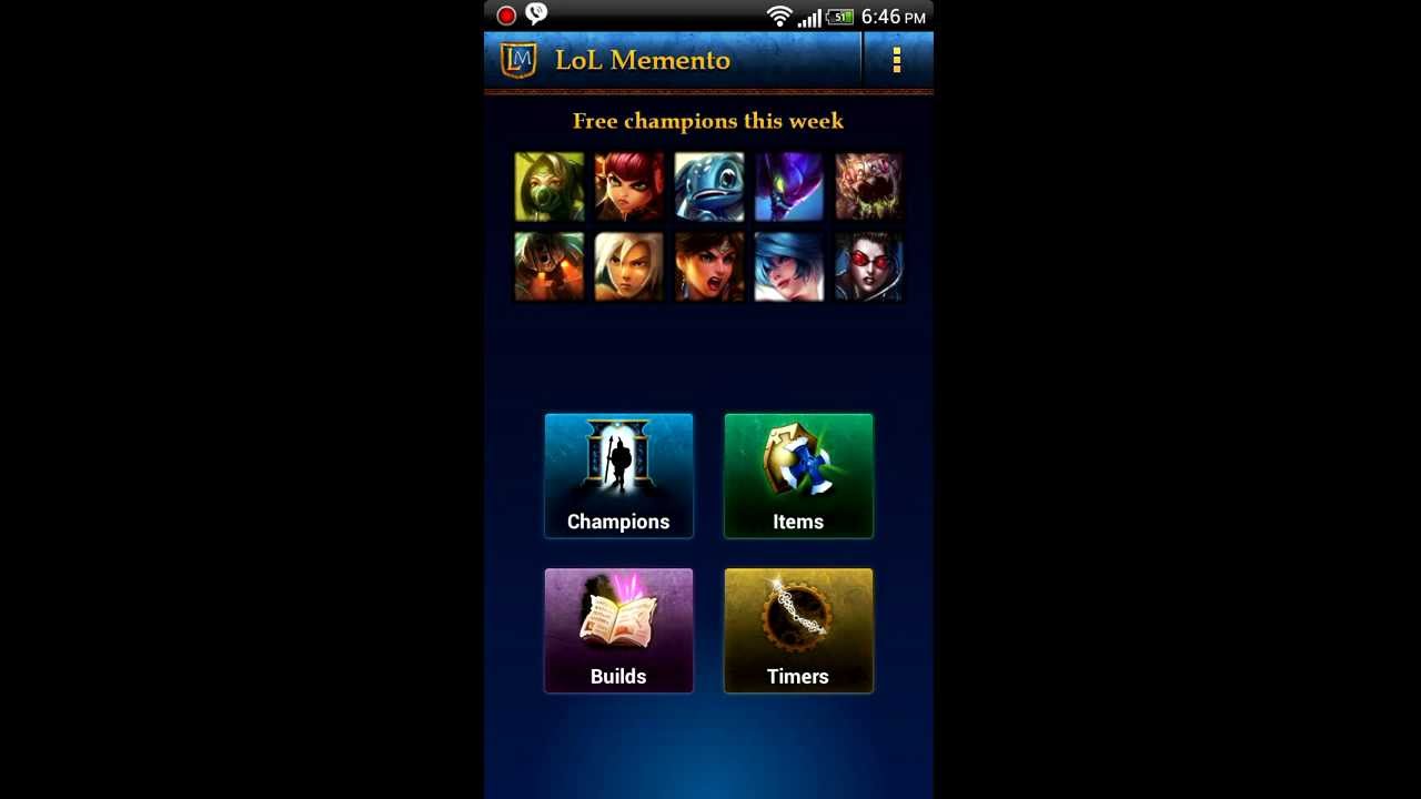 Play League of Legends like a Pro ,  LoL Memento App Review