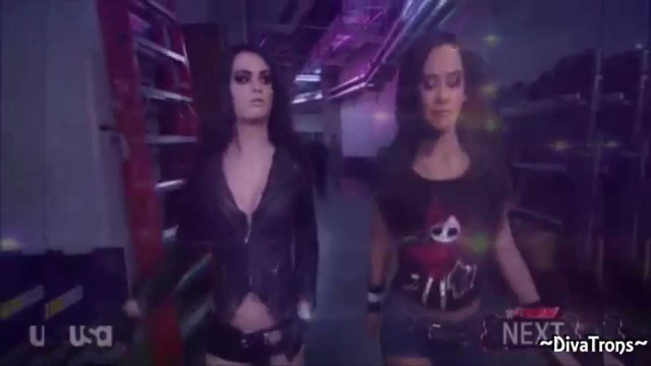 Aj Lee and Paige WWE 2015 Titantron (Freaks and Geeks)