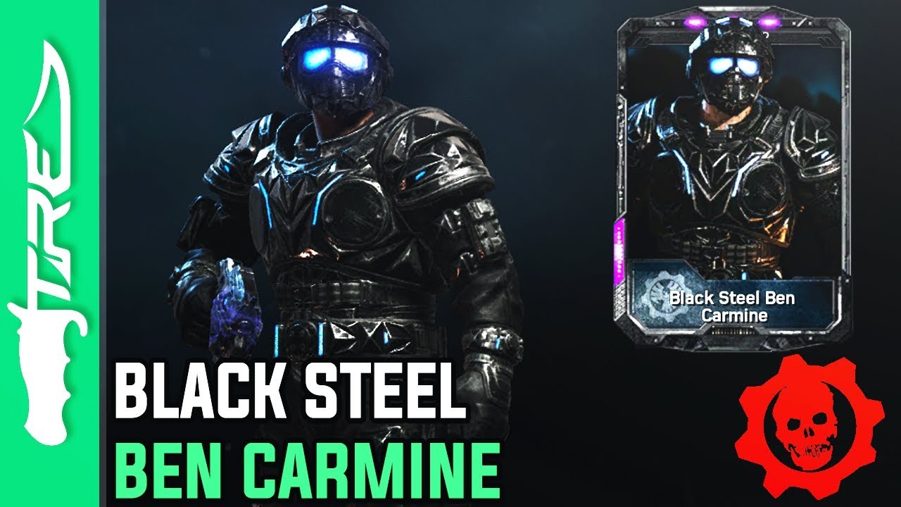 BLACK STEEL BEN CARMINE GAMEPLAY! - Gears of War 4 Multiplayer Character Gameplay (GOW4)