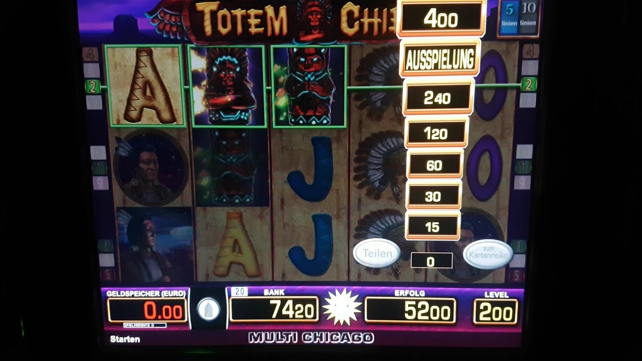 Totem Chief auf 2€ ... 100€ is da nix oder? ... Merkur Magie