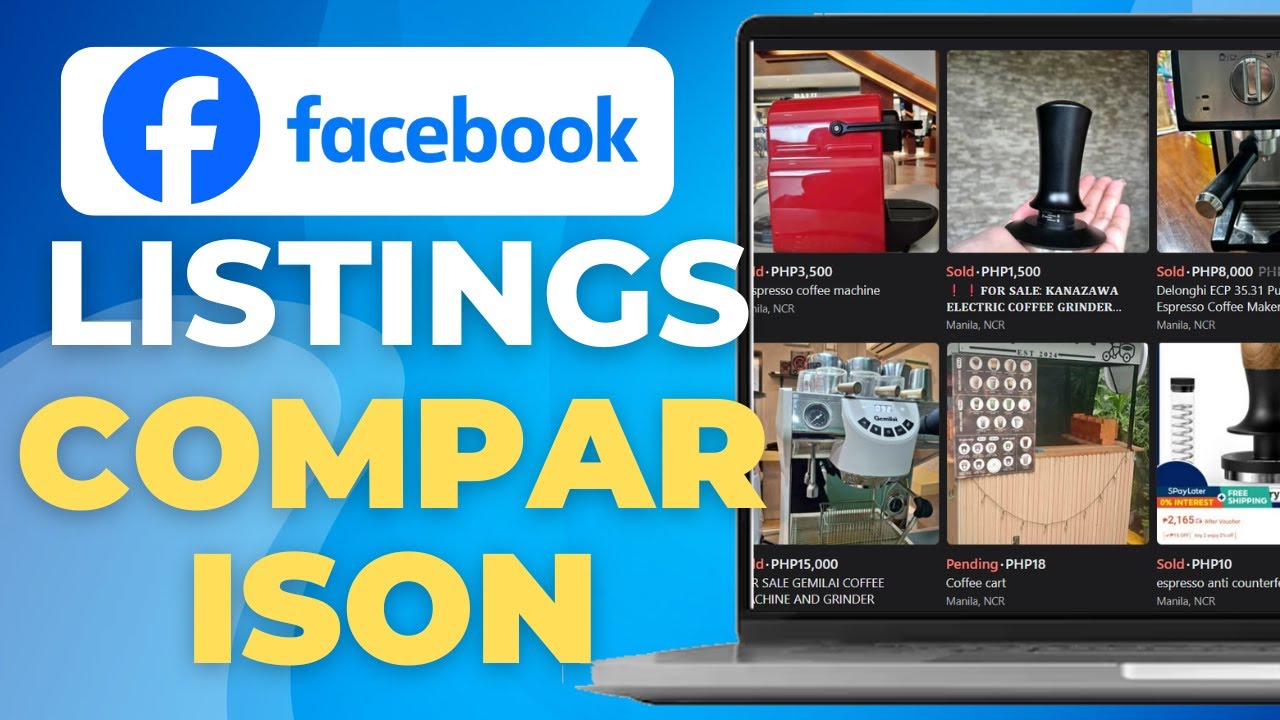 FACEBOOK MARKETPLACE HAS SOLD COMPS - How To Check