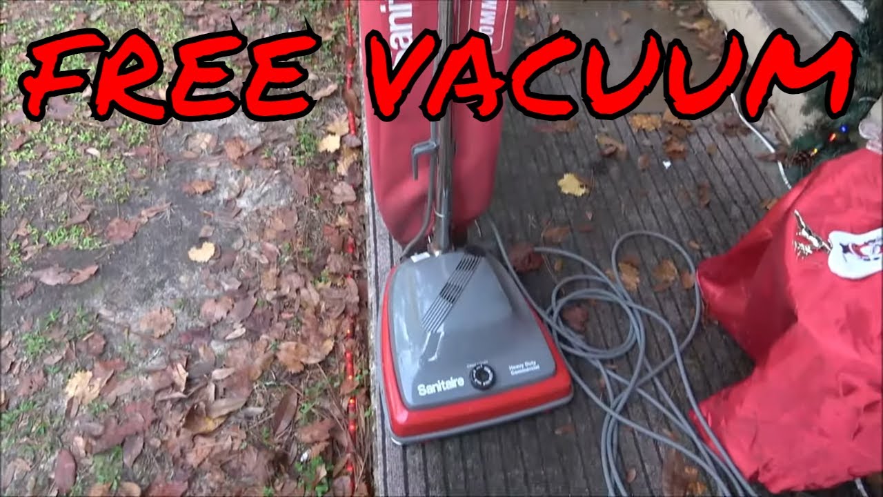 Free Stuff Video Sanitaire Commercial Vacuum 4K