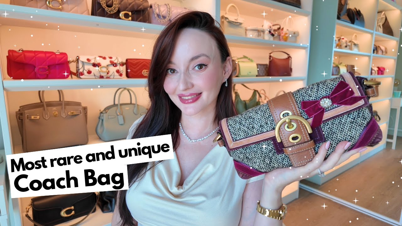Vintage Y2K Coach Soho Shoulder Bag Unboxing and Review | Iconic Coach Classic