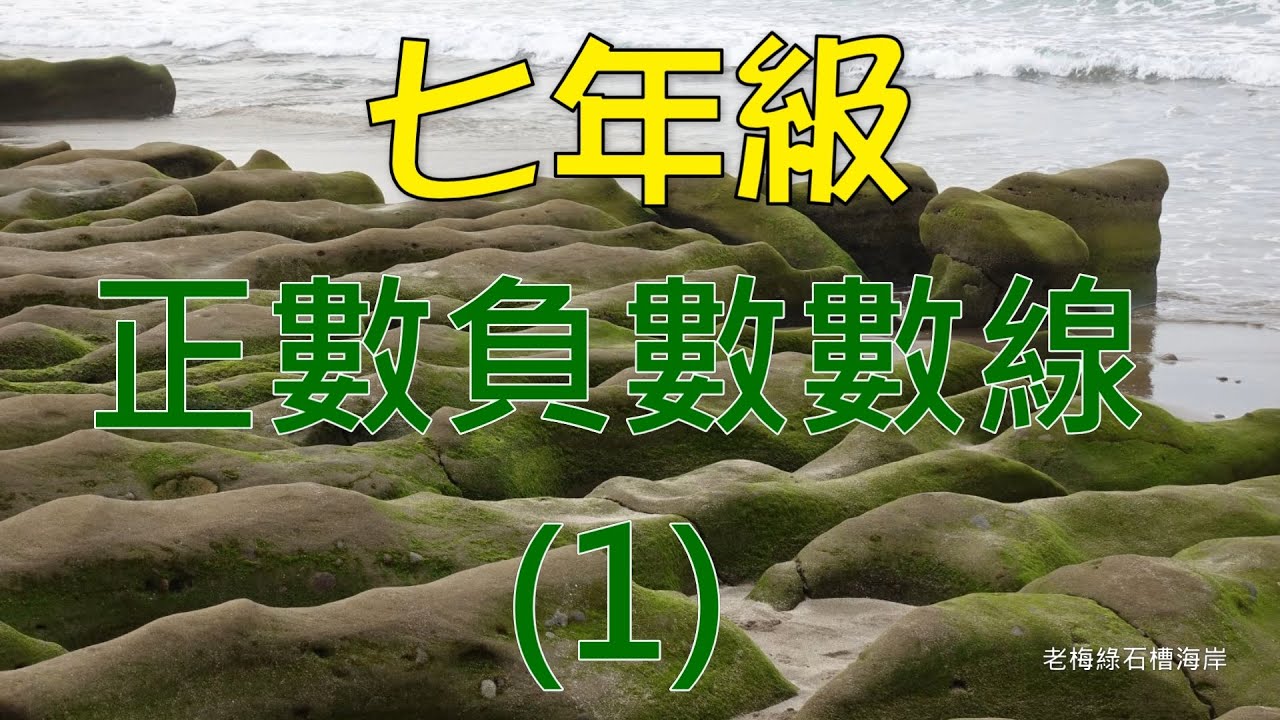 七上數學 1-1 正數、負數與數線 (1) 觀念基礎全攻略 何肇忠老師