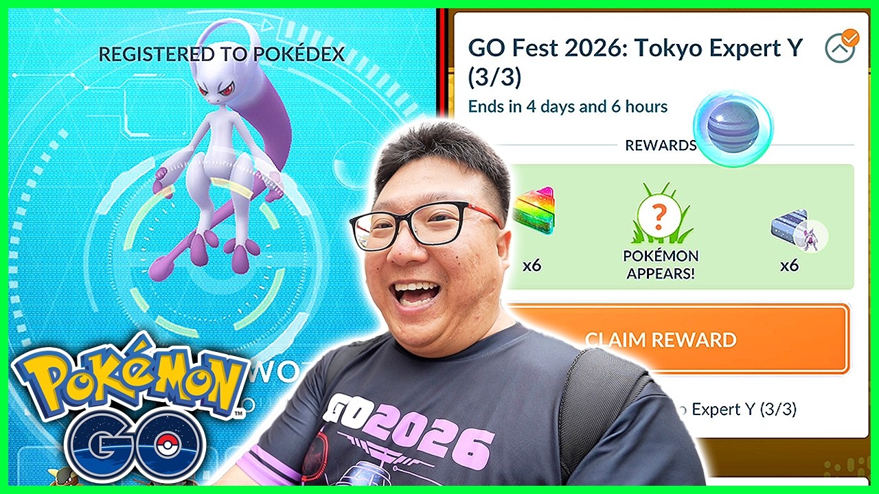 I Caught Mega Mewtwo in Pokemon GO! Japan Go Fest 2026 City Experience