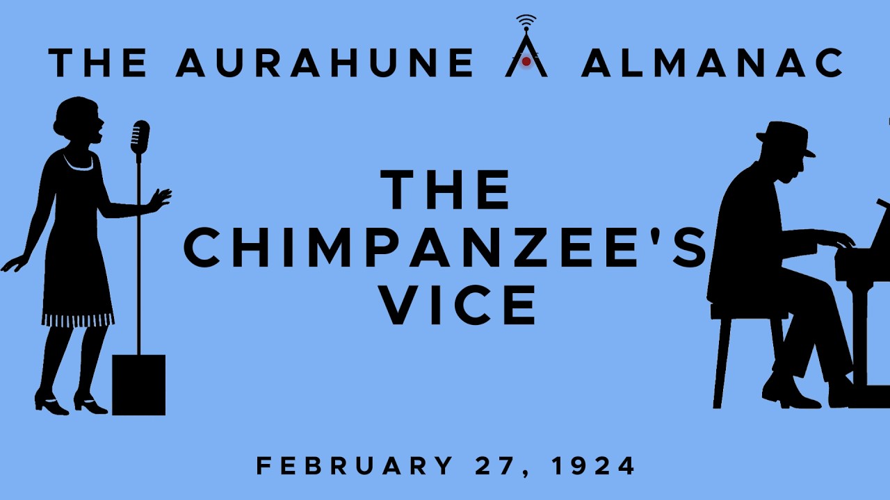 Feb 27: The Chimpanzee's Vice (1924)