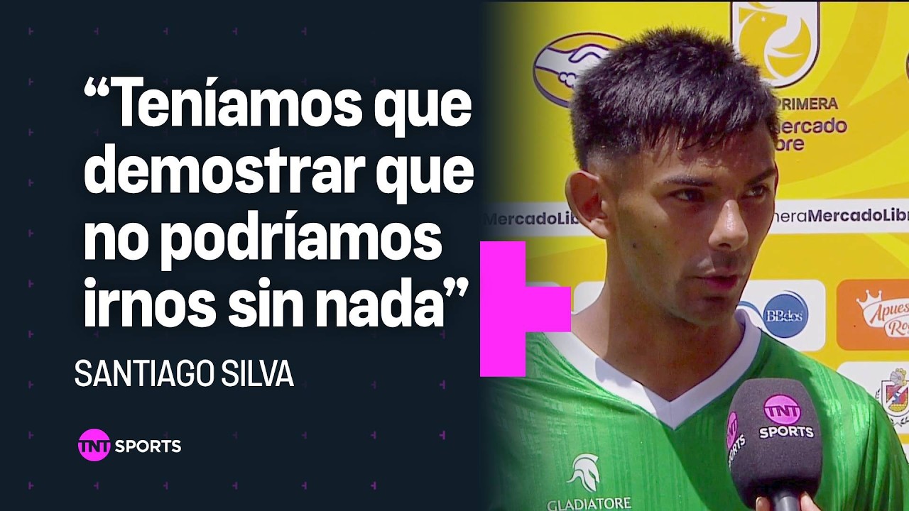 Santiago Silva comenta las sensaciones del empate - Liga de Primera Mercado Libre 2026