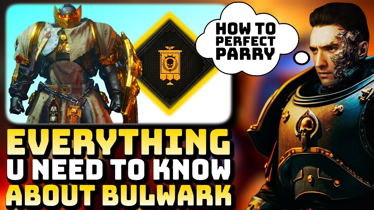 HOW TO ACTUALLY PLAY BULWARK - HOW TO PARRY, BEST COMBOS & ADVANCED TIPS - SPACE MARINE 2 BEST GUIDE