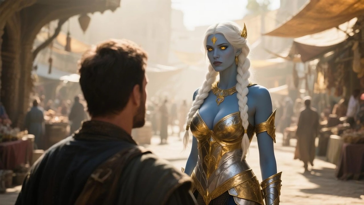 “Do you know who I am_” she asked — “The sexiest alien woman alive,” I said… she was queen