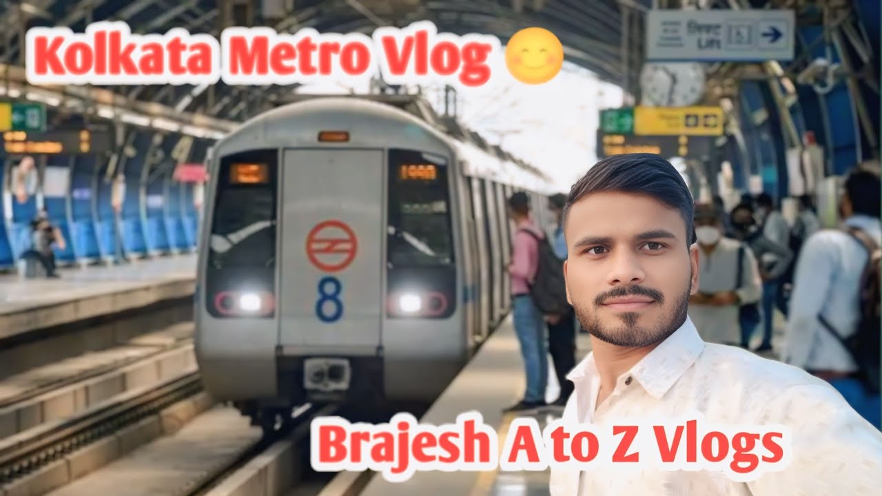Kolkata Metro Vlog Gys😍 || A To Z Vlogs 