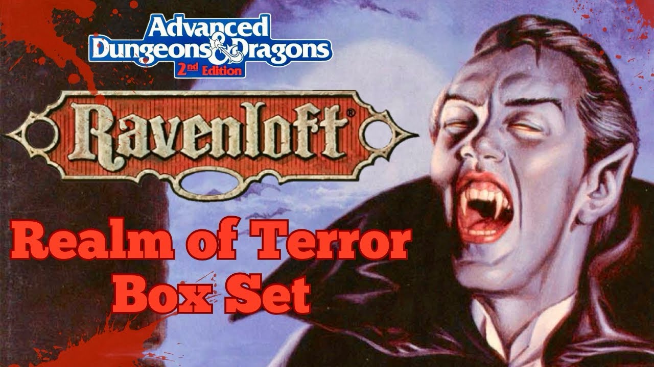 Обзор ролевой игры 278 AD&D 2-е издание: Набор «Царство ужаса Рейвенлофт»