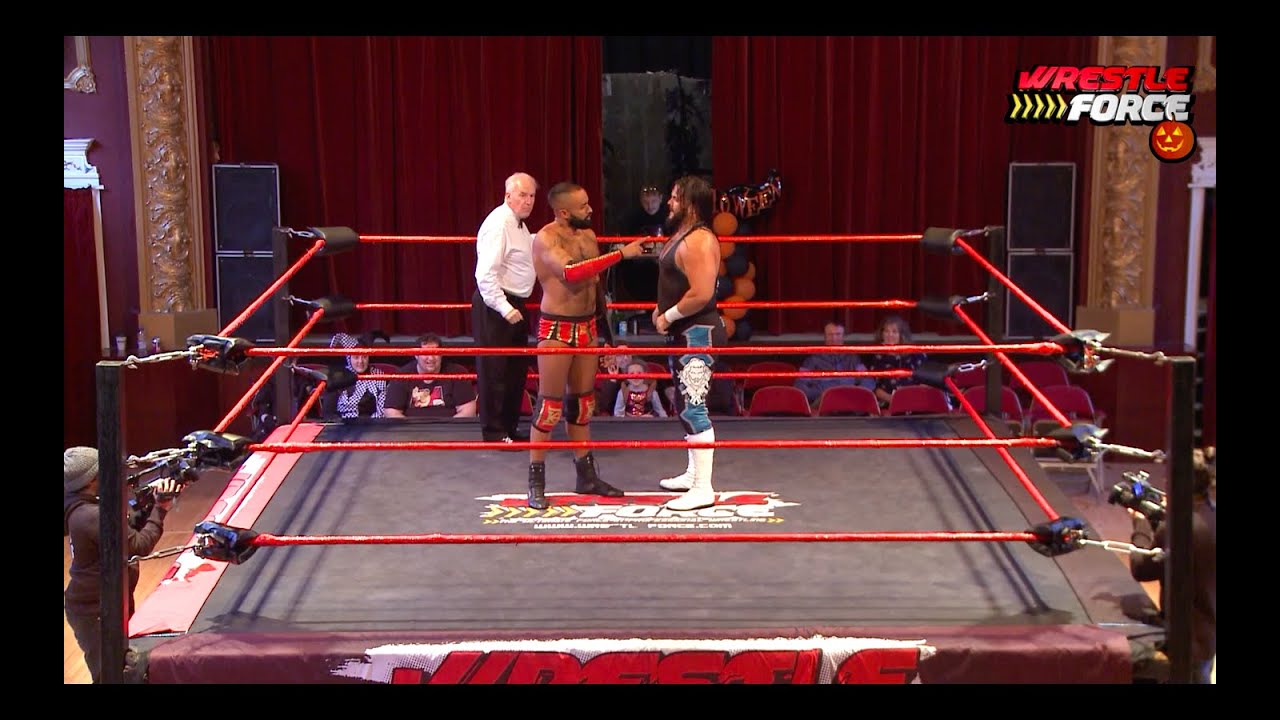 Karim Brigante vs Bullit WRESTLEFORCE Live in Witham 31.10.21