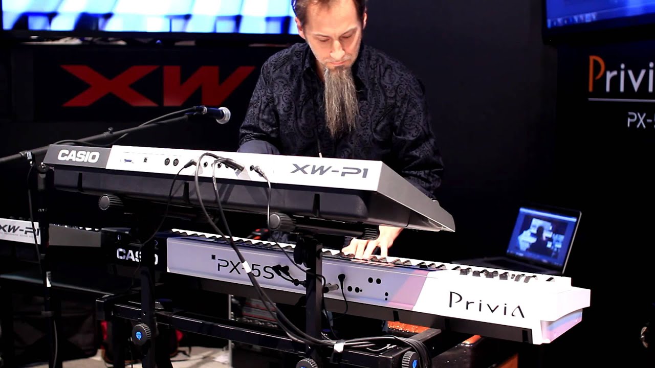 Casio at NAMM with Steve Weingart