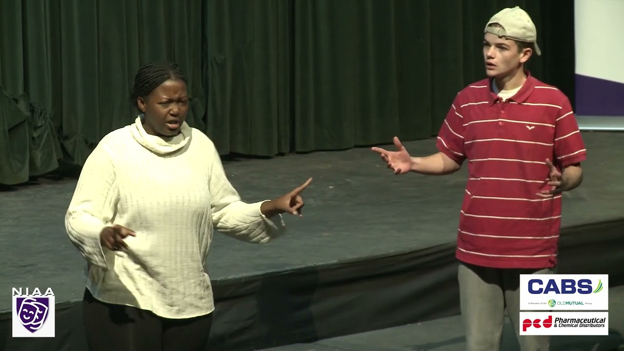 NIAA Speech & Drama - Toby French & Mufaro Zhou -  Rosencrantz & Guildenstern   BLACK SHEEP THEATRE