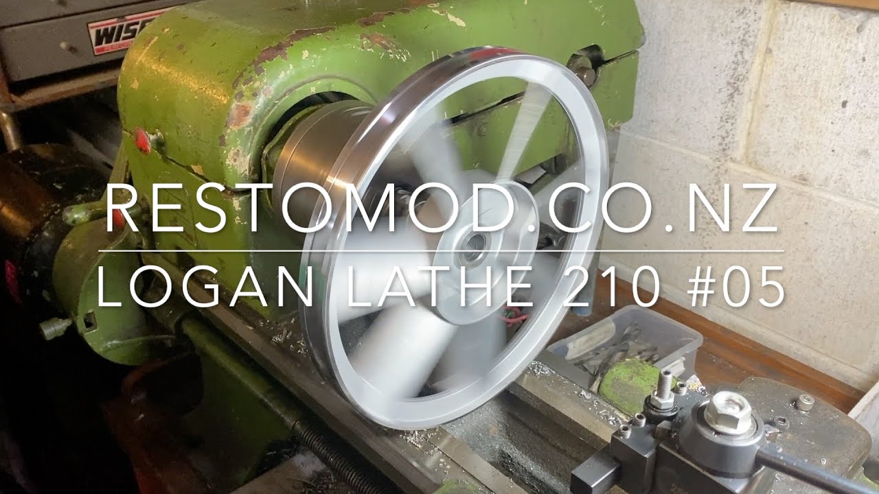 Logan Lathe 210 #05 - Drive Pulley - 3D Reverse Gears - MT3 Arbor - Restomod Workshop