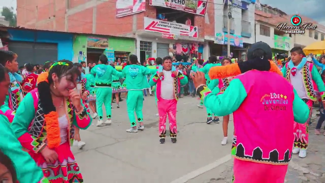 CUSQUEÑITAS EN LA FIESTA PATRONAL DE CARHUAZ | OCTAVA 2022 | | HERRERA FILMS