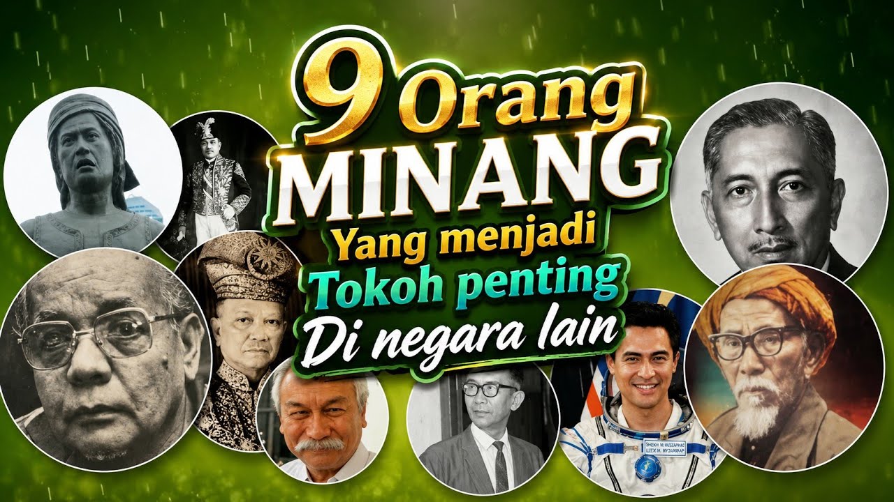 9 Orang Minang Yang Manjadi Tokoh Penting Di Negara Lain