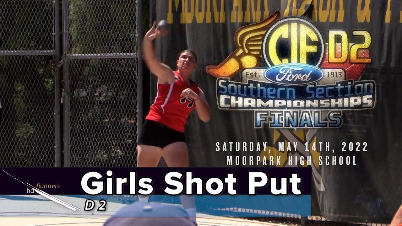 2022 TF - CIF-ss FINALS (D2) - Shot Put (Girls)
