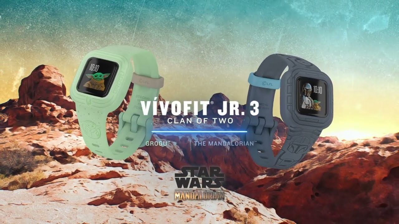 Garmin | v&iacute;vofit&nbsp;jr.&nbsp;3 | Mandalorian- und Grogu-Designs