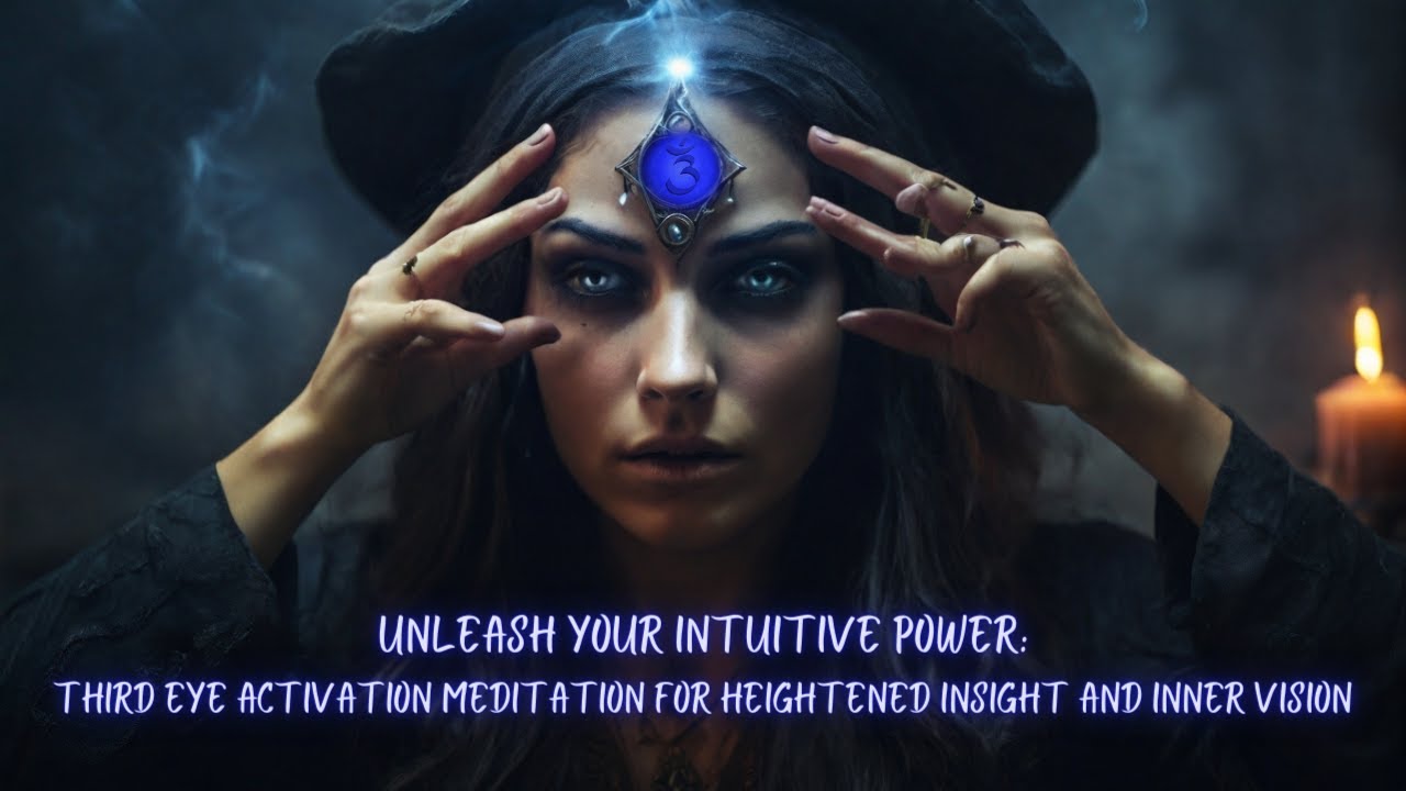 Intuitive Awakening: Third Eye Activation Meditation for Intuition and Enhanced Spiritual Connection
