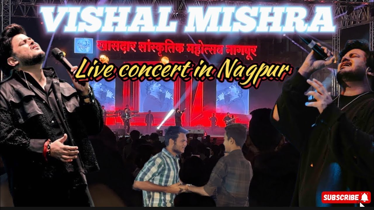 Vishal Mishra live concert Nagpur | @VishalMishraofficial | 2k24 | Khasdar Sanskrutik Mahotsav Ngp