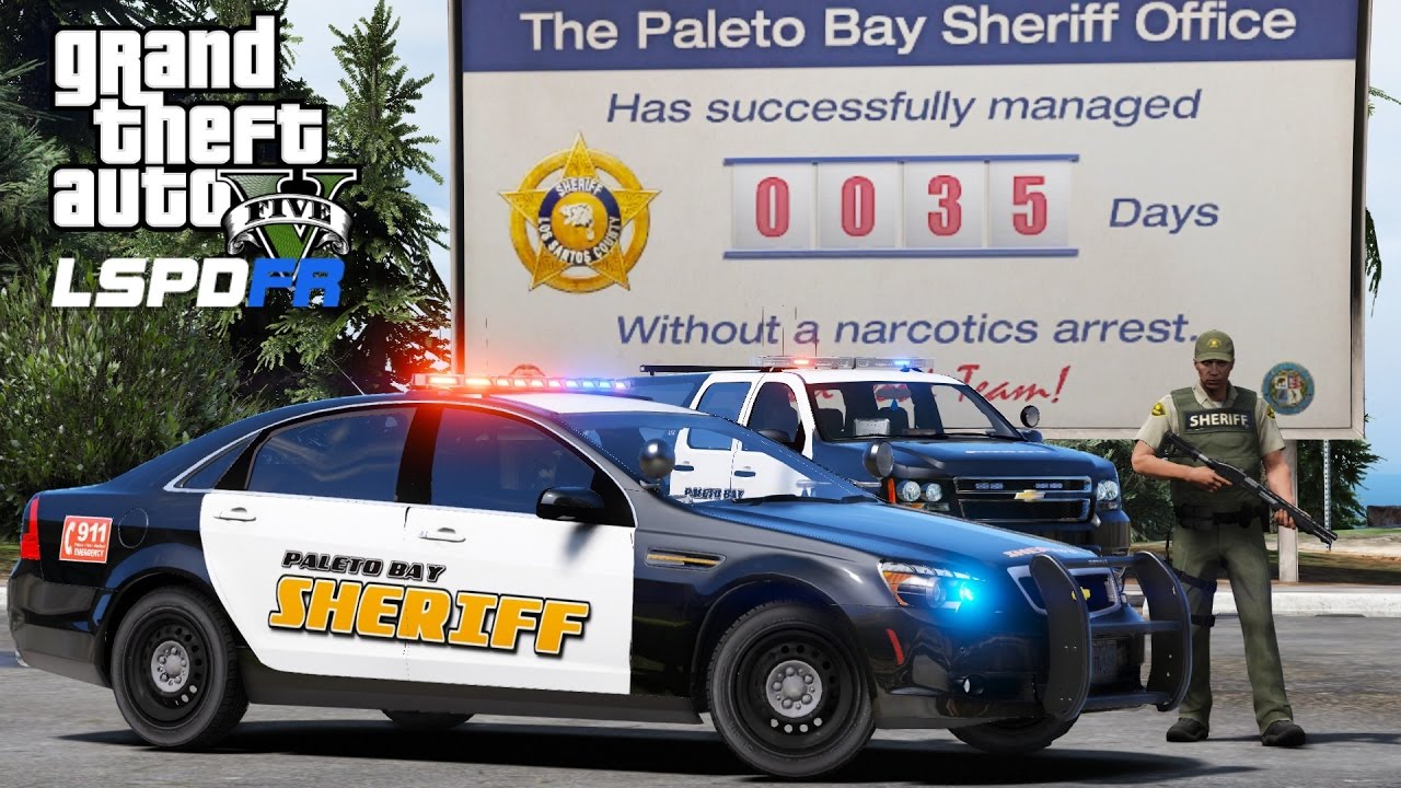GTA 5 LSPDFR Police Mod 419 | Paleto Bay Sheriff Office Chevy Caprice Vs Monster Truck On The Loose
