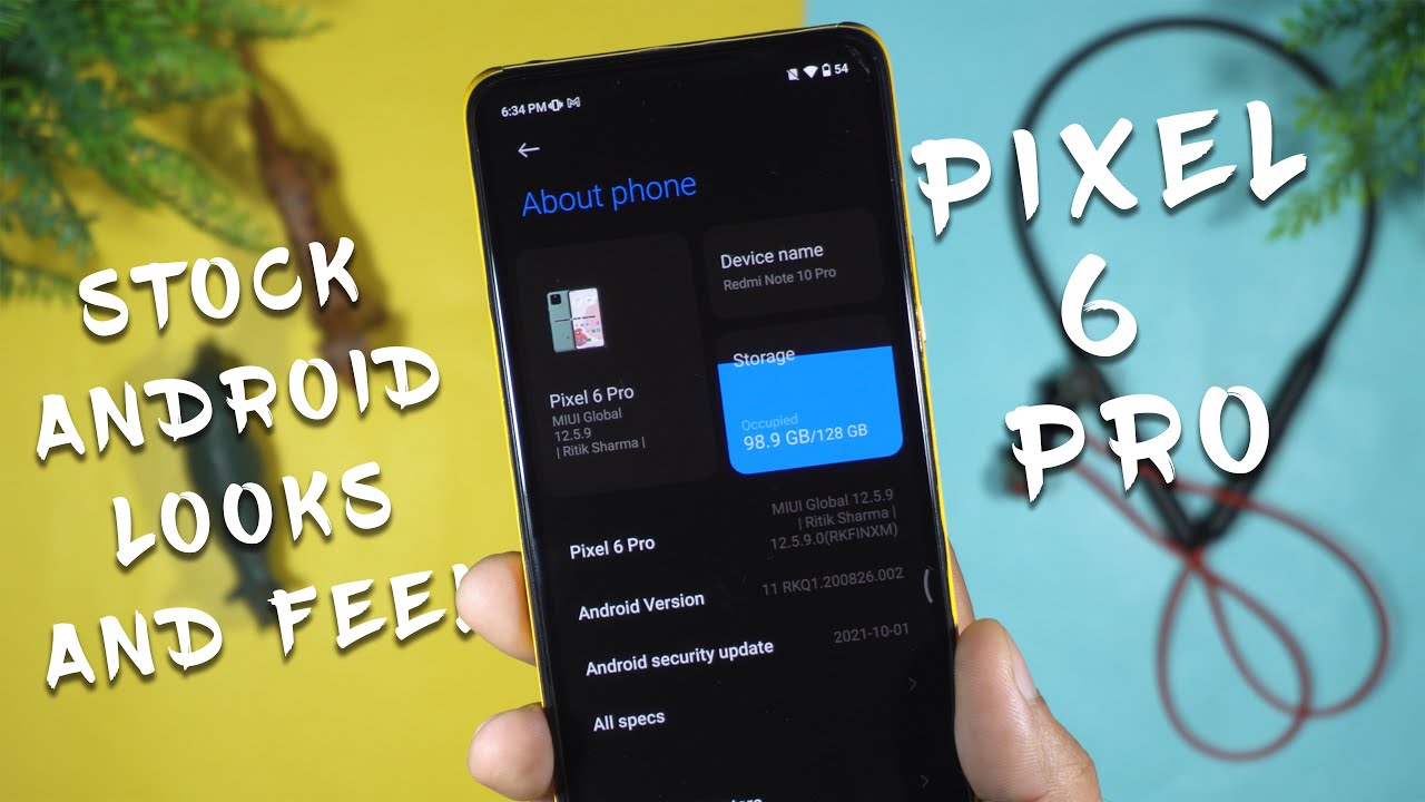 ⚡ Pixel 6 Pro Theme for Any MIUI Device | Stock Android 12 Pixel 6 Pro theme for XIaomi 🔥 🔥