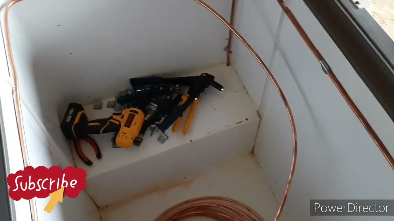 #refrigeração . como refazer tubulação de freezer