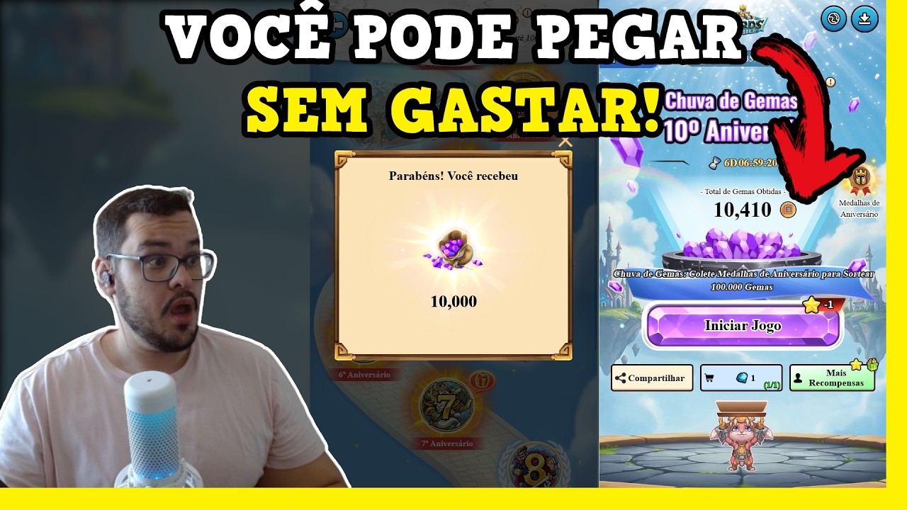 PEGUE 100K DE GEMAS NESTE EVENTO! Lords Mobile