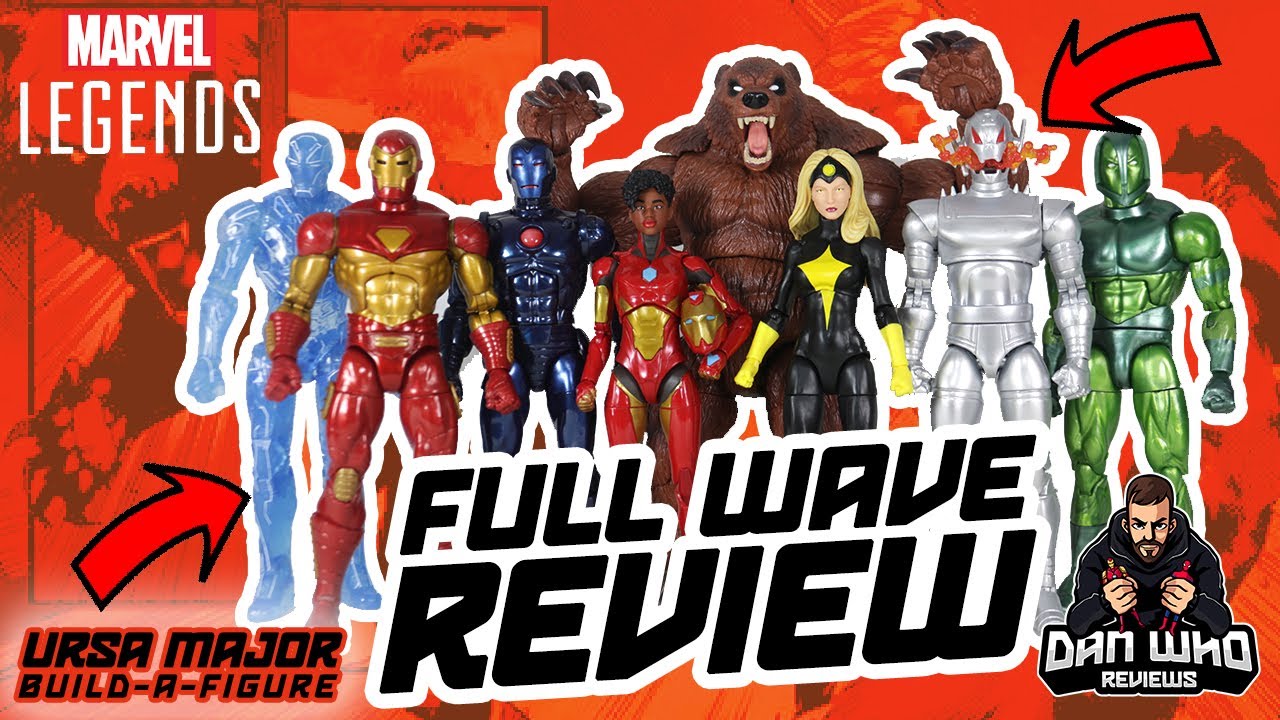 Marvel Legends Iron Man Ursa Major Build-A-Figure (FULL WAVE REVIEW)