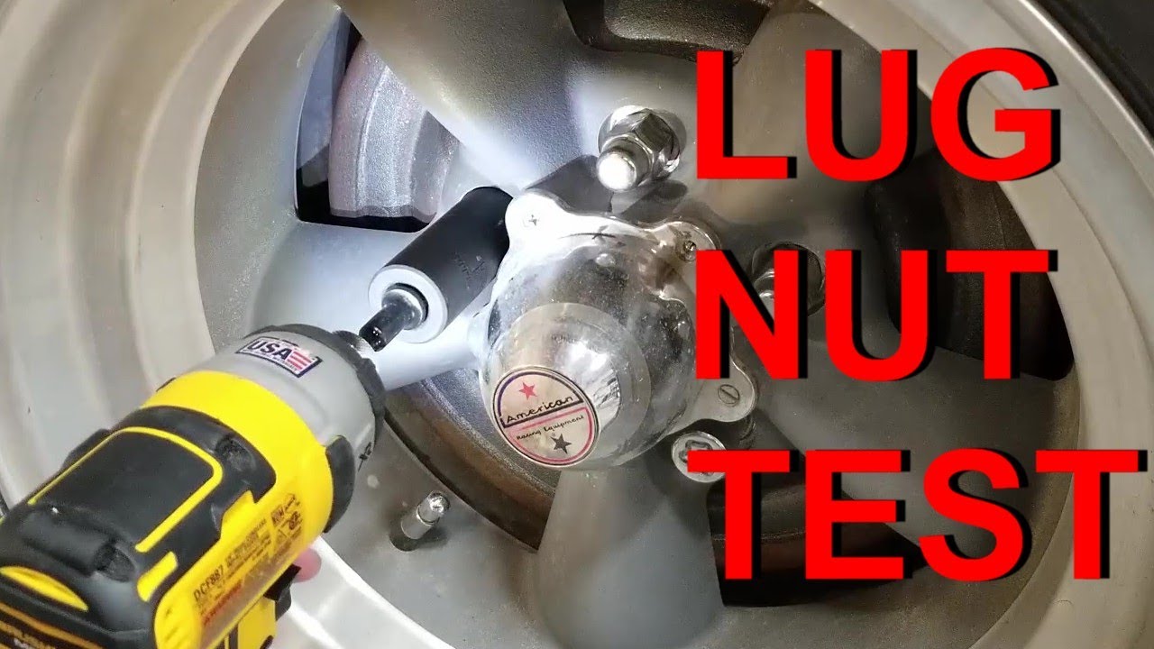 Tacklife Socket Adapter Lug Nut Test With DeWALT DCF887